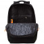 Рюкзак для мальчиков (Grizzly) арт RU-337-1/3 черный-кирпичный 29х43х15 см - 