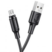 Кабель USB - микро USB Borofone BX41,1.0м,2.4A, цв.чёрный