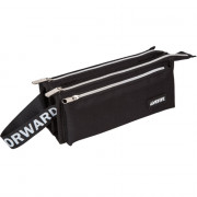 Пенал-косметичка 2 отделения deVENTE Двигаемся вперед (Moving Forward) карман на молнии, ручка-петля 210х100х75мм арт.7029427