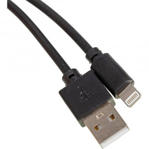 Кабель USB - Lightning 3м, черный