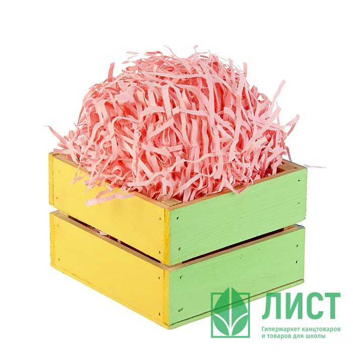 Наполнитель для коробок 50гр нежно-розовый арт.2964989