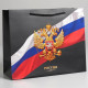 Пакет подароч. бумаж. 32*26*12см «Россия» арт.5307540