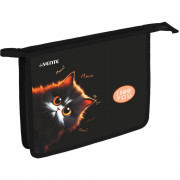 Папка школьная для тетрадей А5 на молнии (deVENTE) I See You с расширением конгревное тиснение арт.8053590