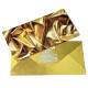 Открытка-конверт "Золото" арт.KD00000194