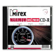 Диск  CD-R Mirex Maximum 700Мб 80мин 52хx Slim Case (ст.5) штука
