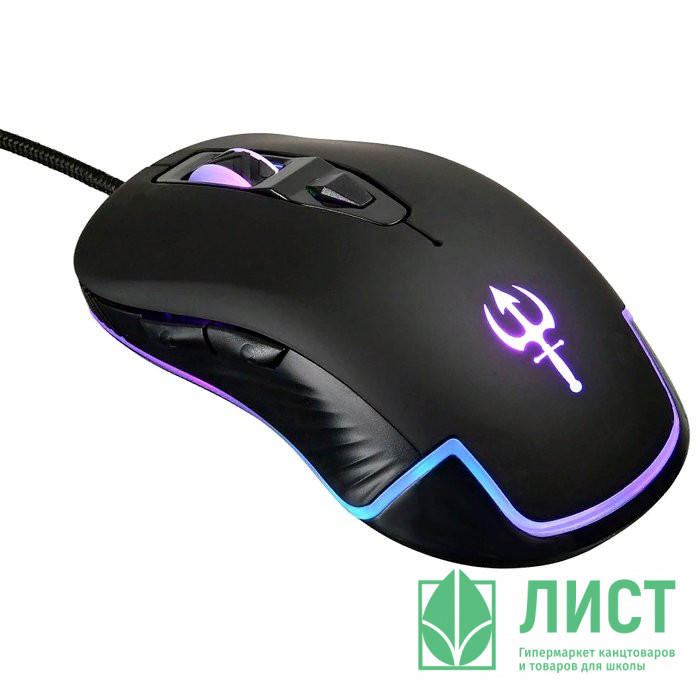 Мышь проводная Oklick 925G STORM черный оптическая