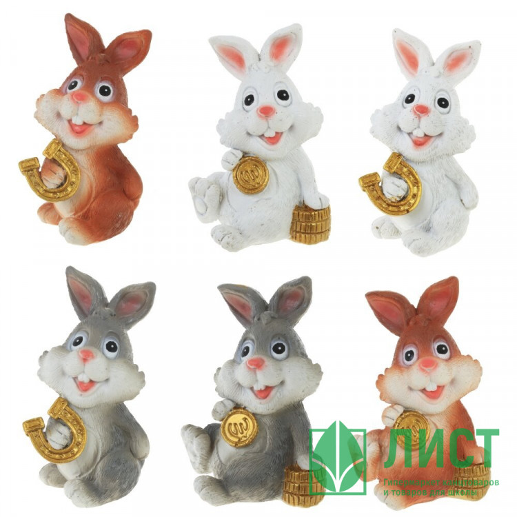 Статуэтка СГ "Кролик" 7,5см асс. арт.779379