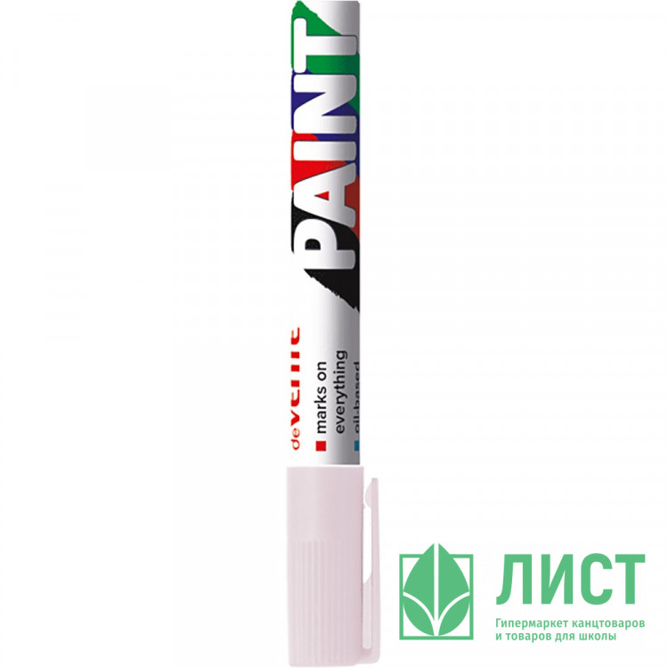 Маркер-краска deVENTE 2,8мм круглый белый арт.5043400