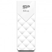 Флеш диск 64GB USB 2.0 Silicon Power Ultima U03 белый