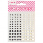 Наклейки-стразы акриловые (deVENTE) Жемчуг ассорти арт. 8004061