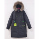 Куртка зимняя для девочки (MULTIBREND) арт.dux-A-6-4-1 цвет черный