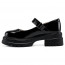 Туфли для девочки (ШАГОВИТА) черные верх-натуральная кожа подкладка-натуральная кожа размерный ряд 36-40 арт.23КФ 93005 - 