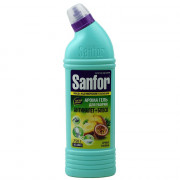 Чистящее средство для сантехники Sanfor 750г АРОМА, сочные тропики  (Ст.6)