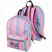 Рюкзак для девочки (deVENTE) Hello And Goodbye 42x30x14 см арт 7034161