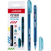 Ручка капиллярная "deVENTE. Ecoline" d=0,4 мм, круглый корпус, синяя арт.5060300 (Ст.10/120)