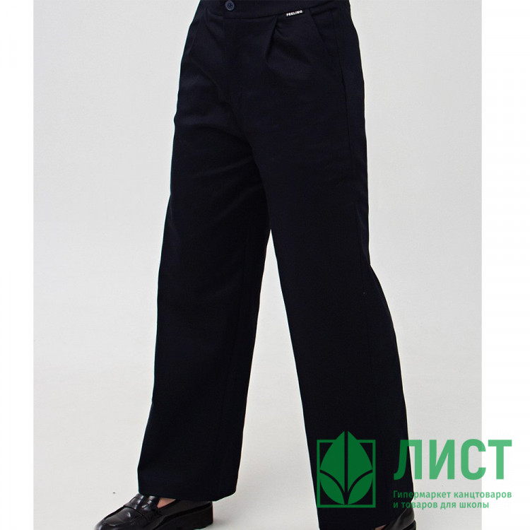 Брюки для девочки (Gemello) артикул 223268-2 размер 30/122-44/164 цвет темно-синий