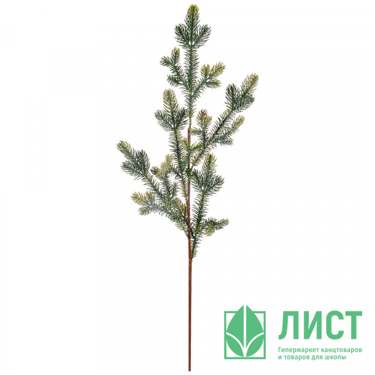 Украшение декоративное "Ветка. Хвоя пластик" 72см арт.227-560