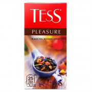 Чай Tess 25пак. "Pleasure" черный с шиповником и яблоком (Ст.10)