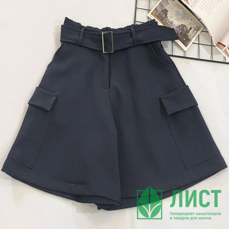 Шорты для девочки (Colabear) арт.188931 размер 30/122-40/152 цвет синий