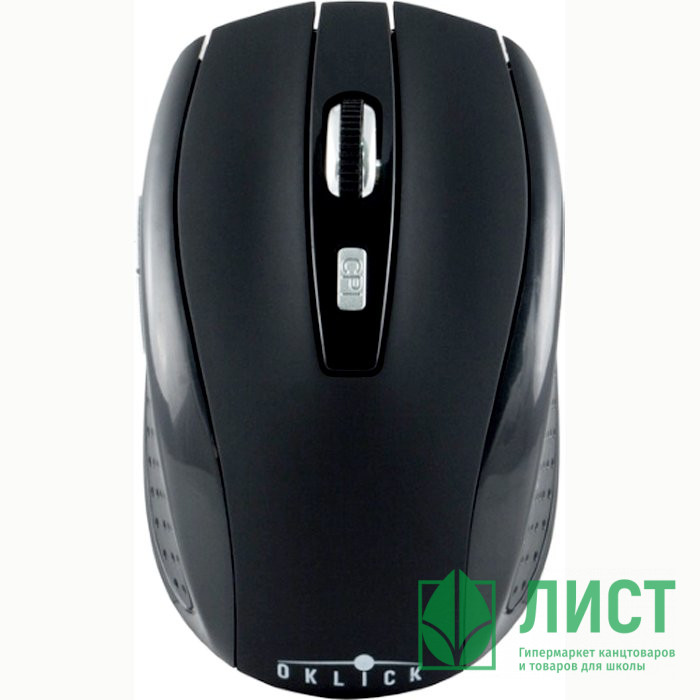 Мышь беспроводная Oklick 455MW черная