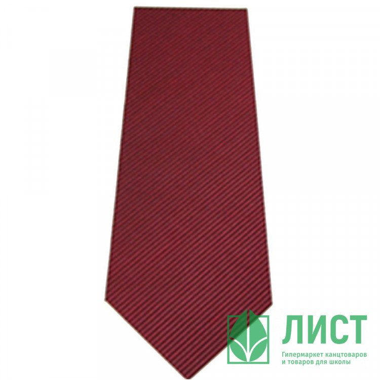 Галстук для мальчика цвет бордо 0045