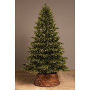 Елка 200см "Люблинская" (хвоя 100% литая, ветки отгибные, подставка пластик) арт.ЕЛБЛ 20