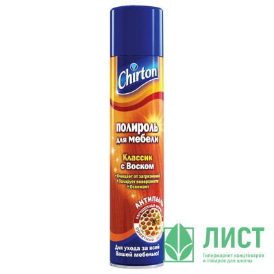 Полироль Chirton 300мл Антипыль-Классик (Ст.1 Полироль Chirton 300мл Антипыль-Классик (Ст.1