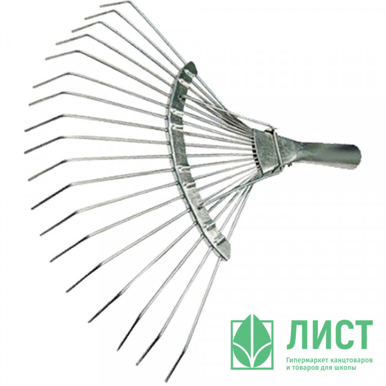 Грабли веерные 18-зуб без черенка