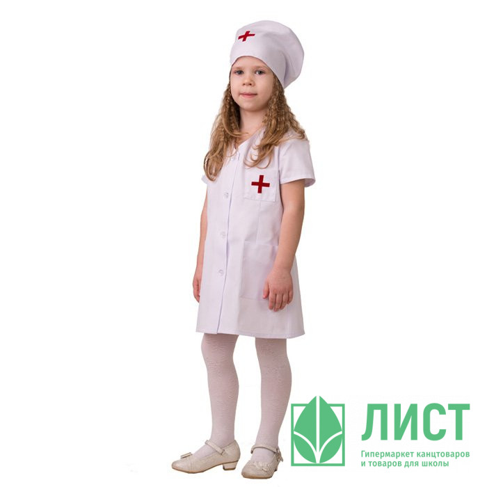 Украшение новогоднее Медсестра-1 (куртка,брюки, акс.) р.38/146 ткань арт.5706-146-76