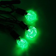 Гирлянда эл. Уличная фигурная 05м 40л. Led грани цв.Зеленый (т.Провод) арт.1080075