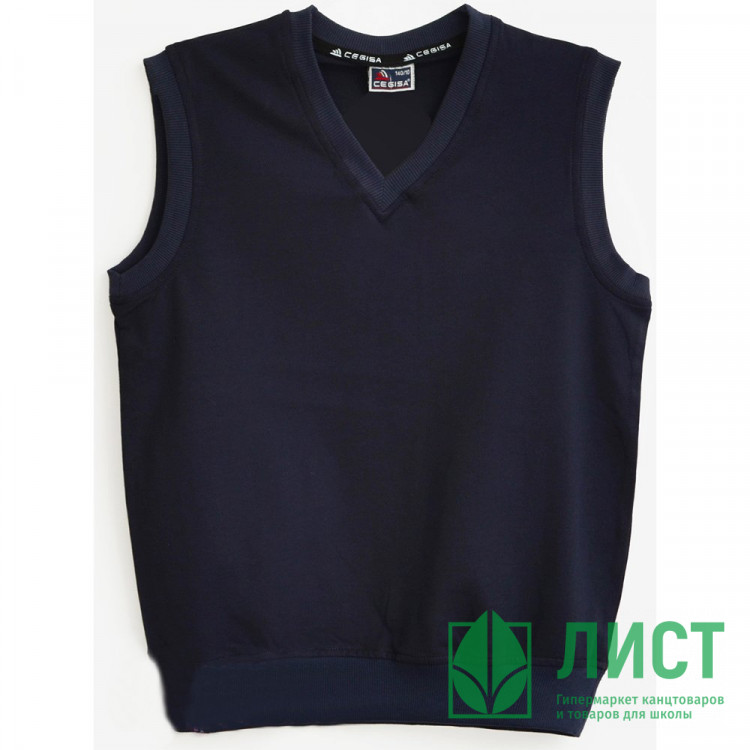 Жилет для мальчика (CEGISA) арт.2596 размерный ряд 36/140-40/152 цвет темно-синий