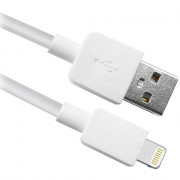 Кабель Defender USB 2.0 (AM) - Apple Lightning (M), 1 метр, белый
