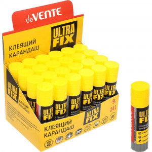 Клей-карандаш 09г deVENTE Ультра Фикс (Ultra Fix), PVA-P основа арт.4042922 (Ст.24)