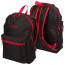 Рюкзак для девочек (deVENTE) Black 40x29x17см черный с красным арт.7032380 - 