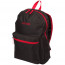 Рюкзак для девочек (deVENTE) Black 40x29x17см черный с красным арт.7032380 - 