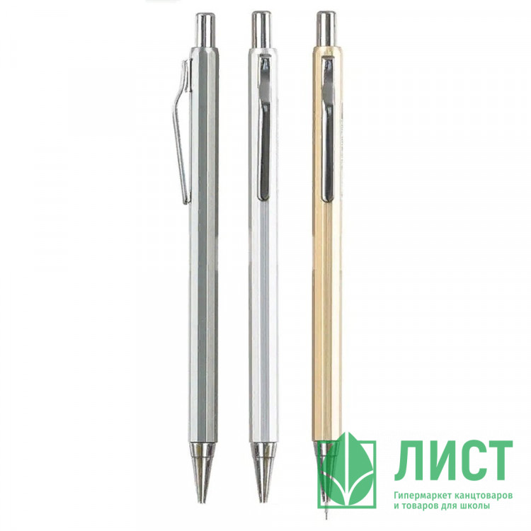 Карандаш механический 0,5мм МС цвет металл в ассортименте арт.МР-7053