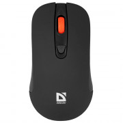 Мышь беспроводная Defender Nexus MS-195 черный, 4 кнопки,800-1600 dpi