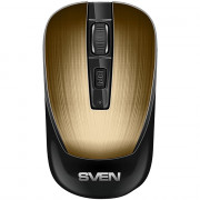 Мышь беспровод. SVEN RX-380W (2,4 GHz, 3+1кл.800-1600DPI,блист.) античная бронза