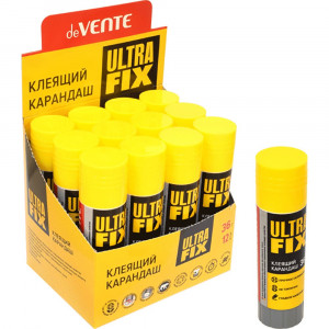 Клей-карандаш 36г deVENTE Ультра Фикс (Ultra Fix), PVA-P основа арт.4042925 (Ст.24)
