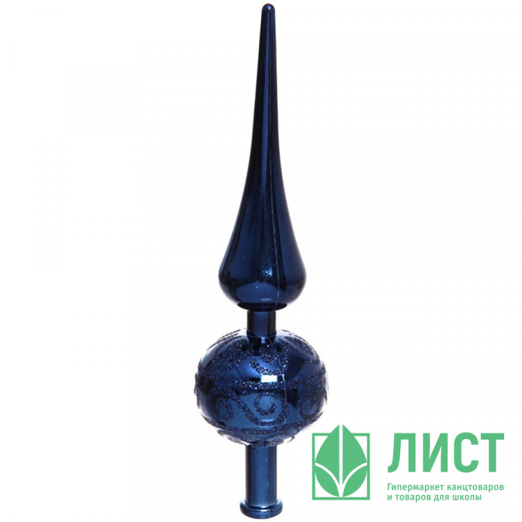Наконечник 23см "Верхушка" сапфир арт.201-1900