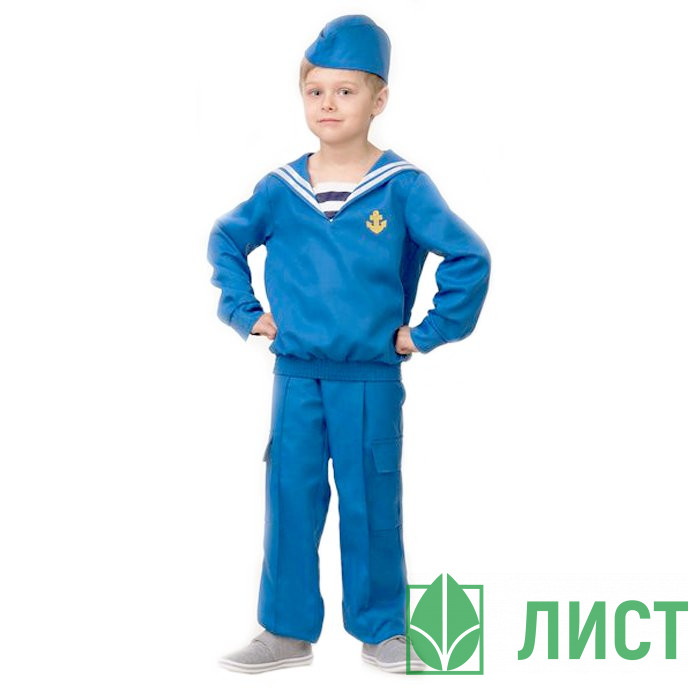 Костюм М Матрос (сорочка,брюки,головной убор) р.26 арт.5702-104-52