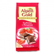 Шоколад Альпен Гольд Клубника/Йогурт 85гр