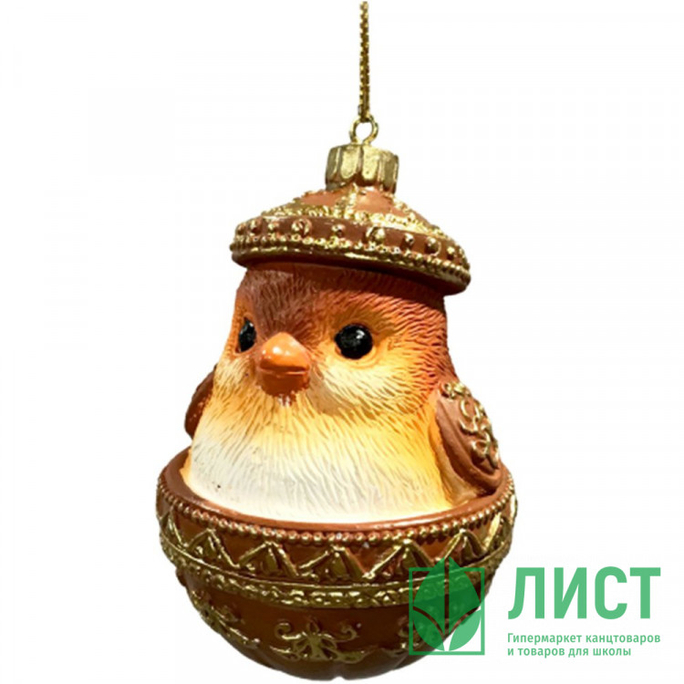 Украшение декор.подвеска фигурка "Сюрприз. Птенец" 08см арт.95521