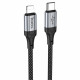 Кабель Type-C - Lightning HOCO X102 Fresh iP, 1 м, черный