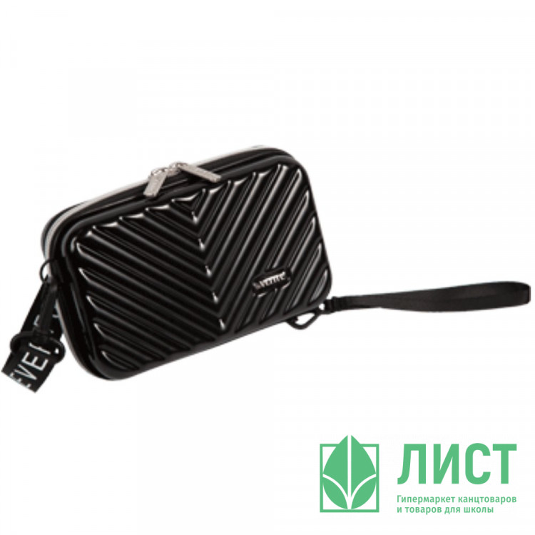 Сумка через плечо deVENTE Всегда молодой (Forever Young) пластик 17,5x11x6,5 см черная арт.7034315