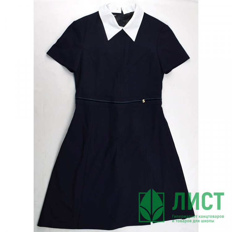 Платье для девочки (ГЕРМИОНА) ткань 07 арт.55253-07 размер 36/146-42/164 цвет синий