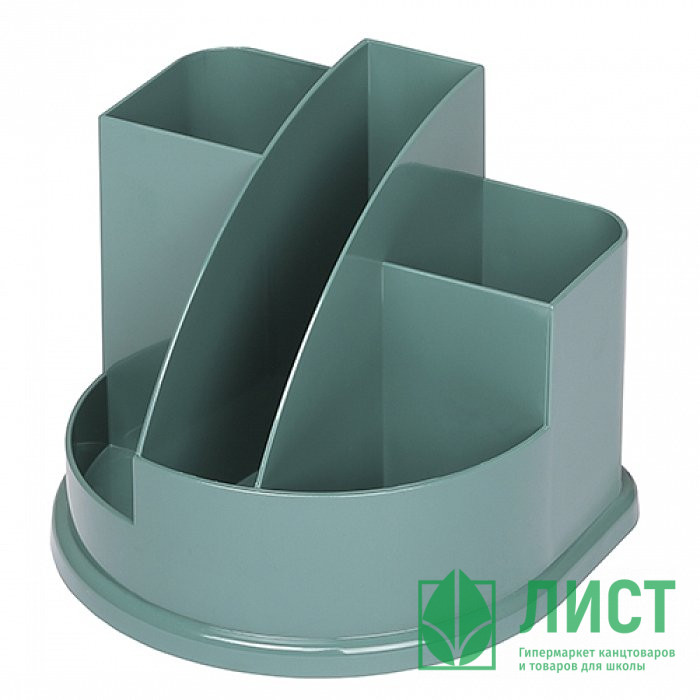 Подставка для канцелярских принадлежностей (СТАММ) АВАНГАРД зеленый пастель NY арт. ОР541 (Ст.18)