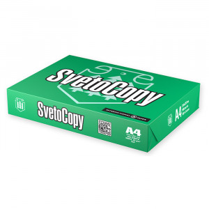 Бумага "SVETOCOPY" А4 500л. (80г/м2, белизна CIE 146%) (Светогорский ЦБК) (Ст.5)