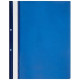 Папка скоросшиват. А4 с перфорацией 180мкм синий арт.3074 (Ст.25/400)