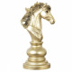 Статуэтка декоративная "Шахматный конь" 26см цв.золото арт.823453